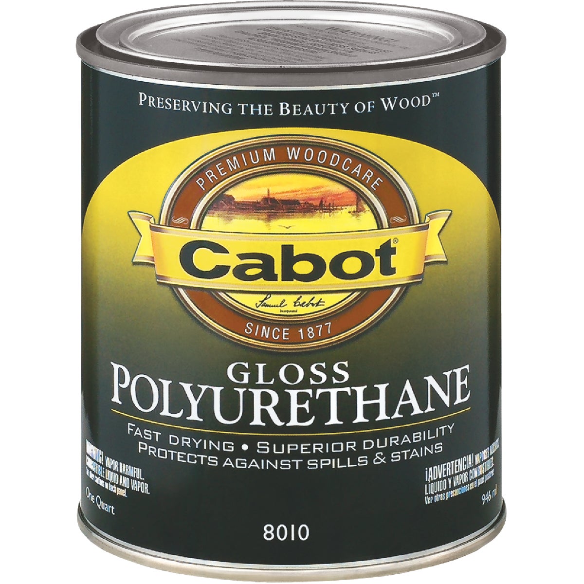 Cabot Gloss Interior Polyurethane, 1 Qt.