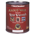 McCloskey Man O'War Satin Marine Interior & Exterior Varnish, Quart