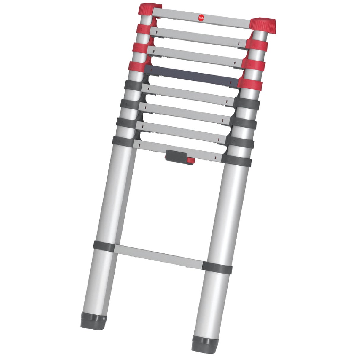 Hailo 9 Ft. Aluminum 9-Rung Telescoping Ladder with 330 Lb. Load Capacity