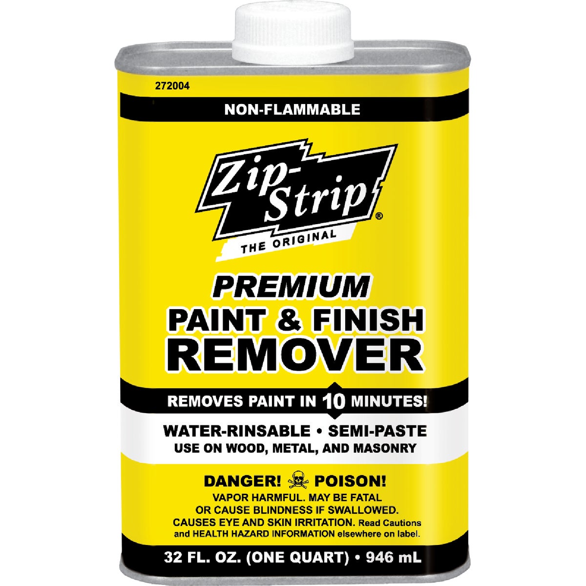 Zip-Strip Premium Quart Non-Flammable Paint & Varnish Stripper