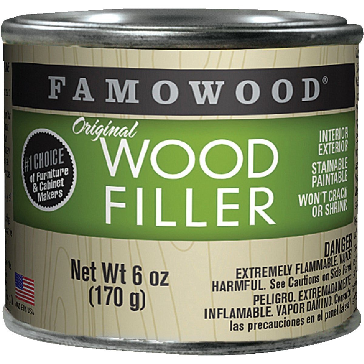 FAMOWOOD White Pine  6 Oz. Wood Filler