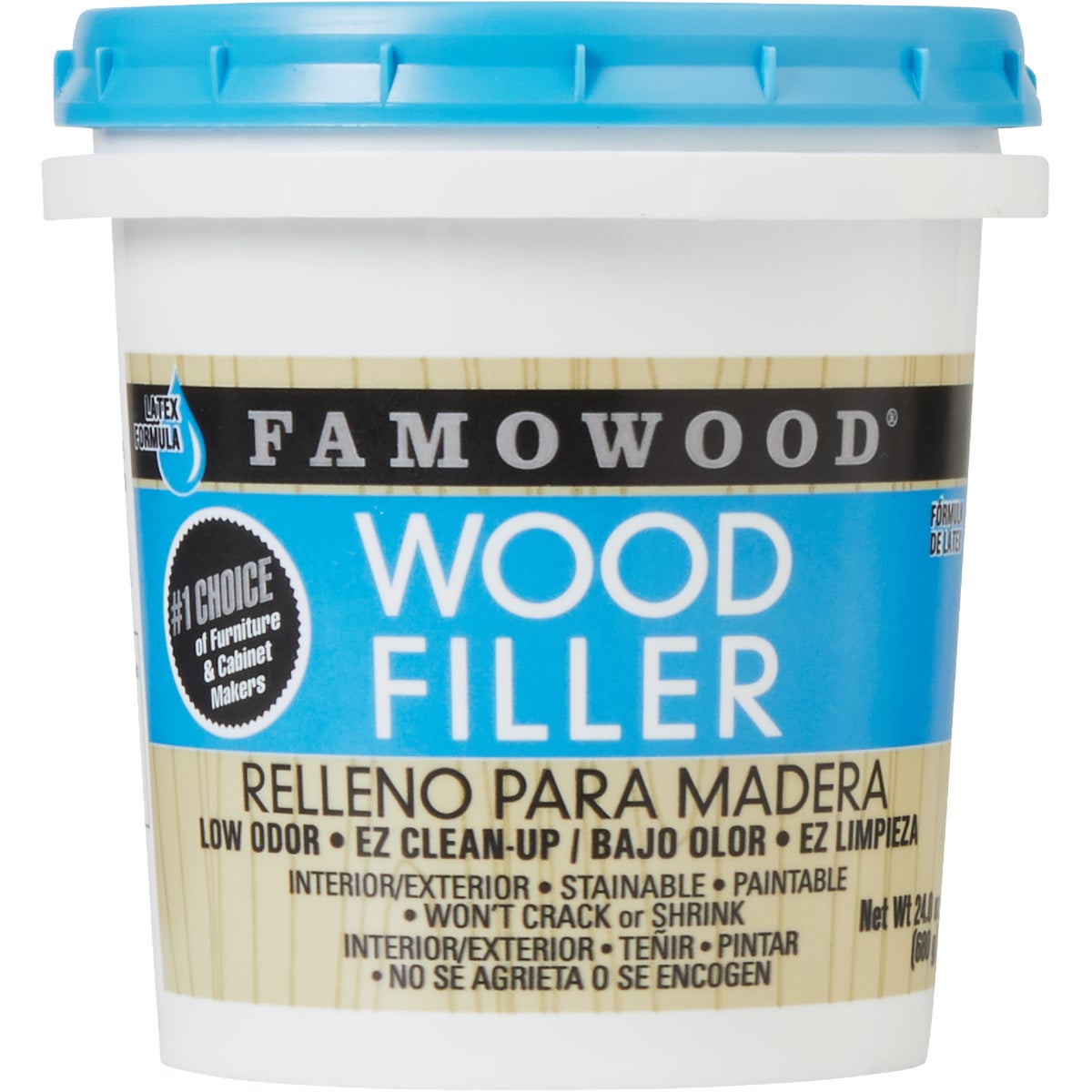 FAMOWOOD Natural  24 Oz. Wood Filler