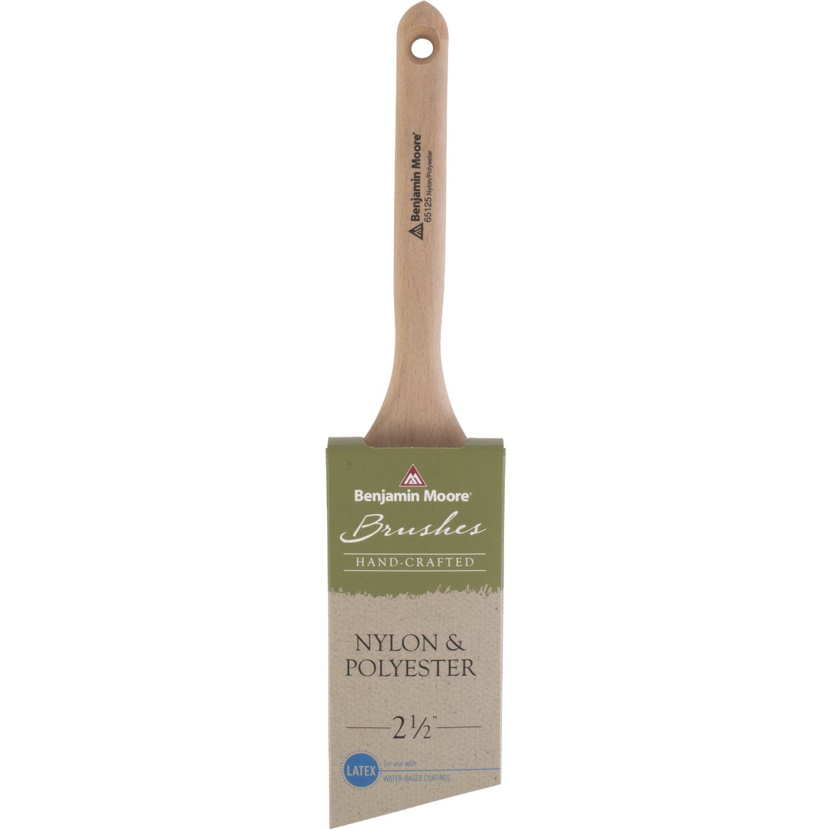 Benjamin Moore 2-1/2 In. Nylon/Polyester Angle Sash Paint Brush