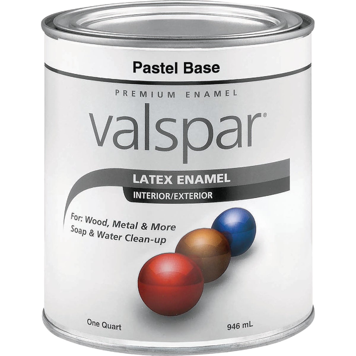 Valsar Premium Latex Enamel, Pastel Base, 1 Qt.