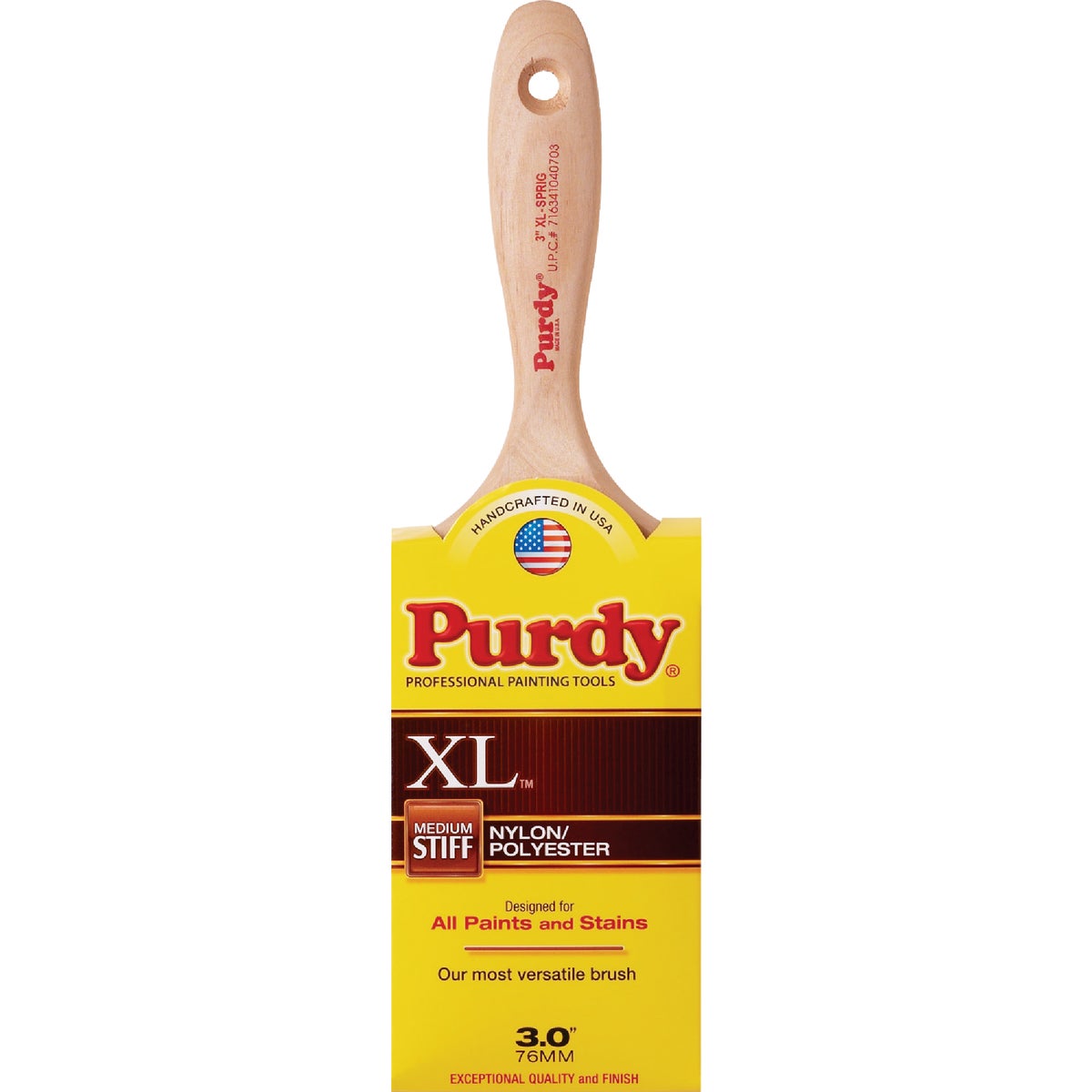 Purdy XL Sprig 3 In. Flat Trim Paint Brush