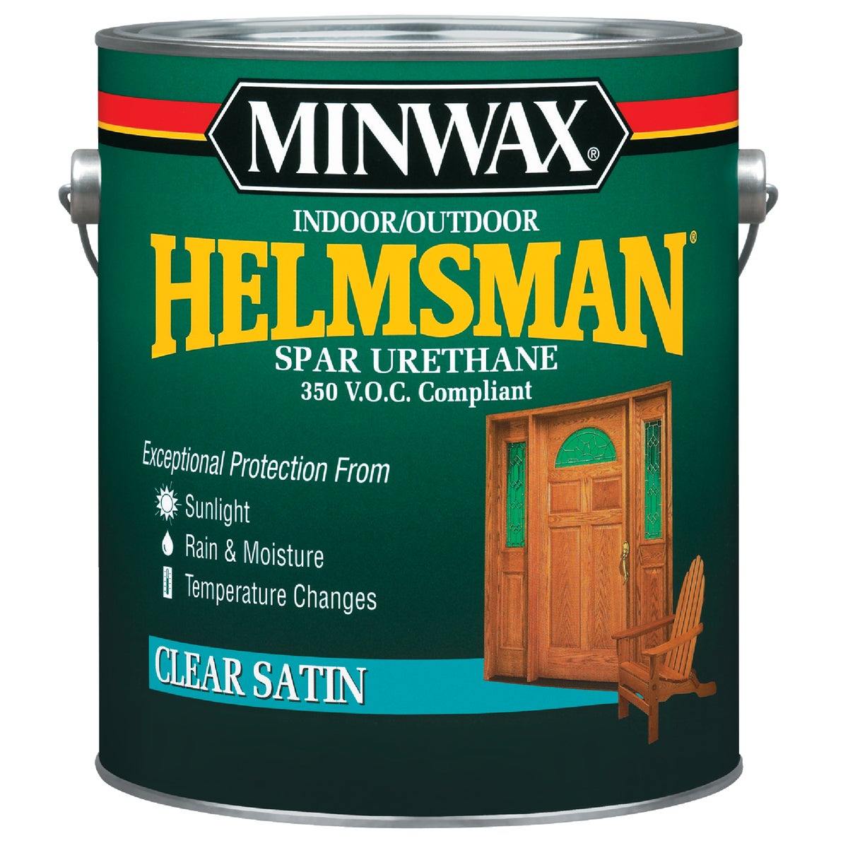 Minwax Helmsman VOC Satin Spar Interior & Exterior Varnish, Gallon