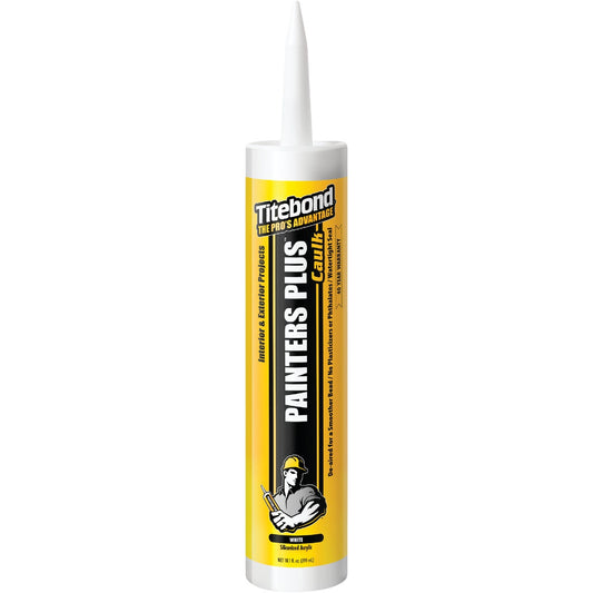 Titebond Painter's Plus 10.1 Oz. White Acrylic Caulk