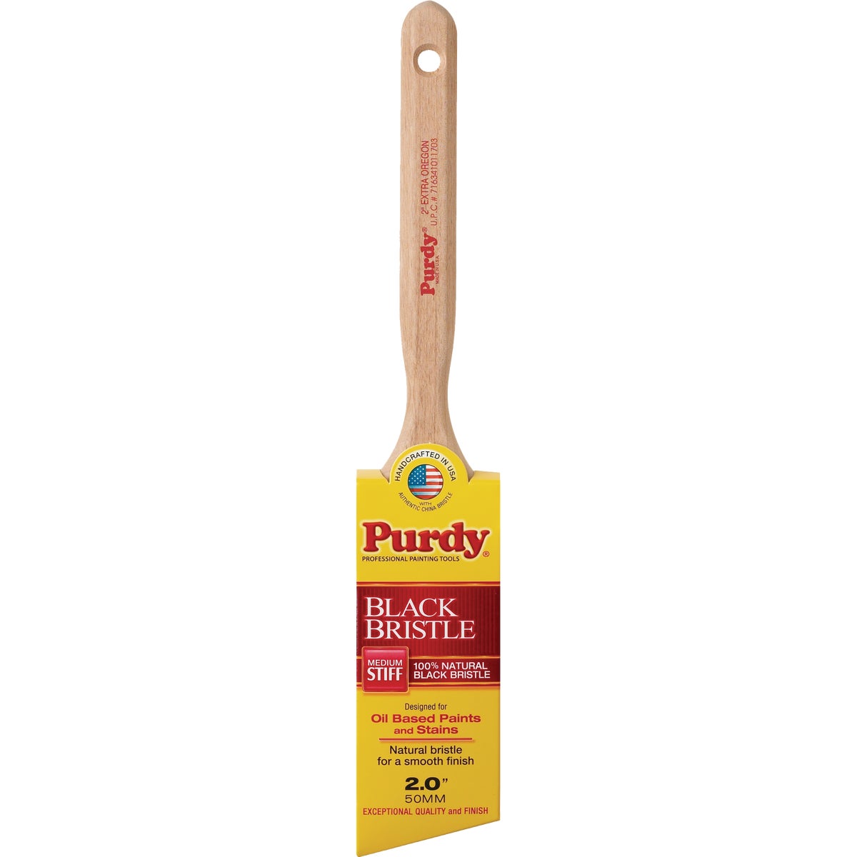 Purdy Black Bristle Extra Oregon 2 In. Angular Trim Paint Brush