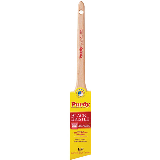 Purdy Black Bristle 1-1/2 In. Angular Trim Paint Brush