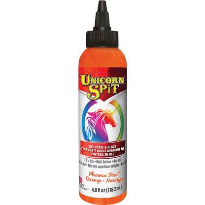 Unicorn Spit 4 Oz. Phoenix Fire Paint, Gel Stain & Glaze