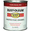 Rust-Oleum Stops Rust Oil Based Gloss Protective Rust Control Enamel, Regal Red, 1 Qt.