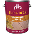 Duckback SUPERDECK Transparent Exterior Stain, Redwood, 1 Gal.