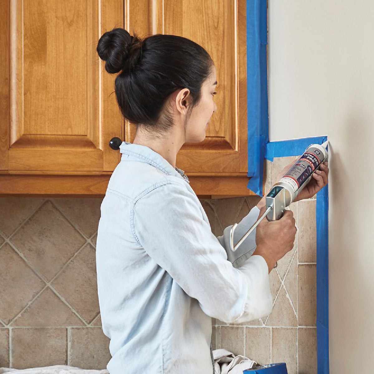 GE Ultra Seal Pro 10.1 Oz. Clear Siliconized Acrylic Latex Kitchen & Bath Caulk (MAKB310CR)