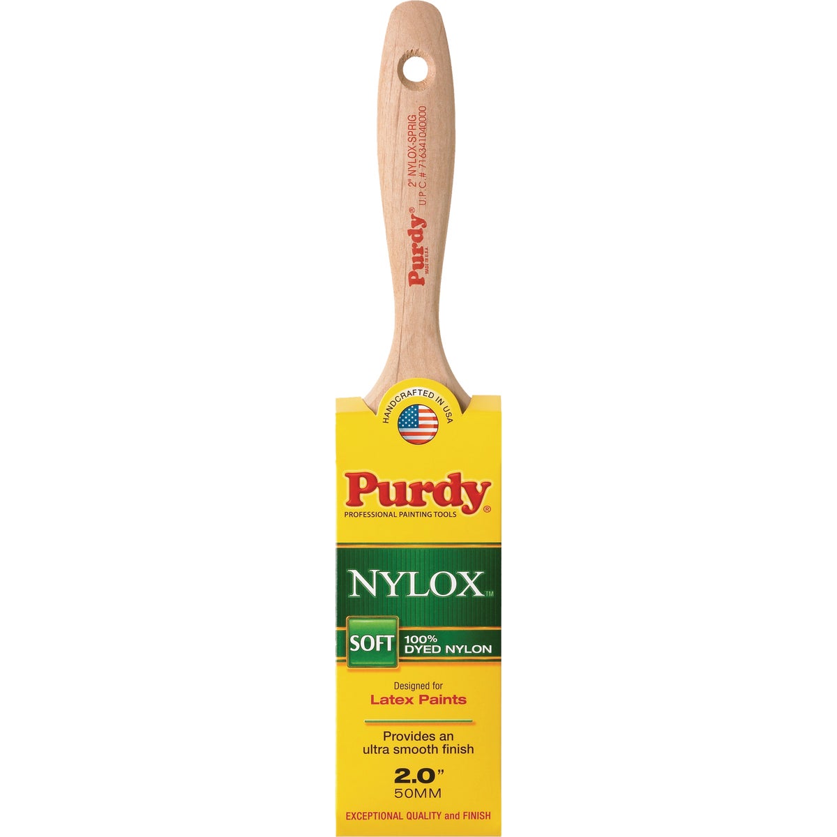 Purdy Nylox Sprig 2 In. Flat Trim Soft Paint Brush