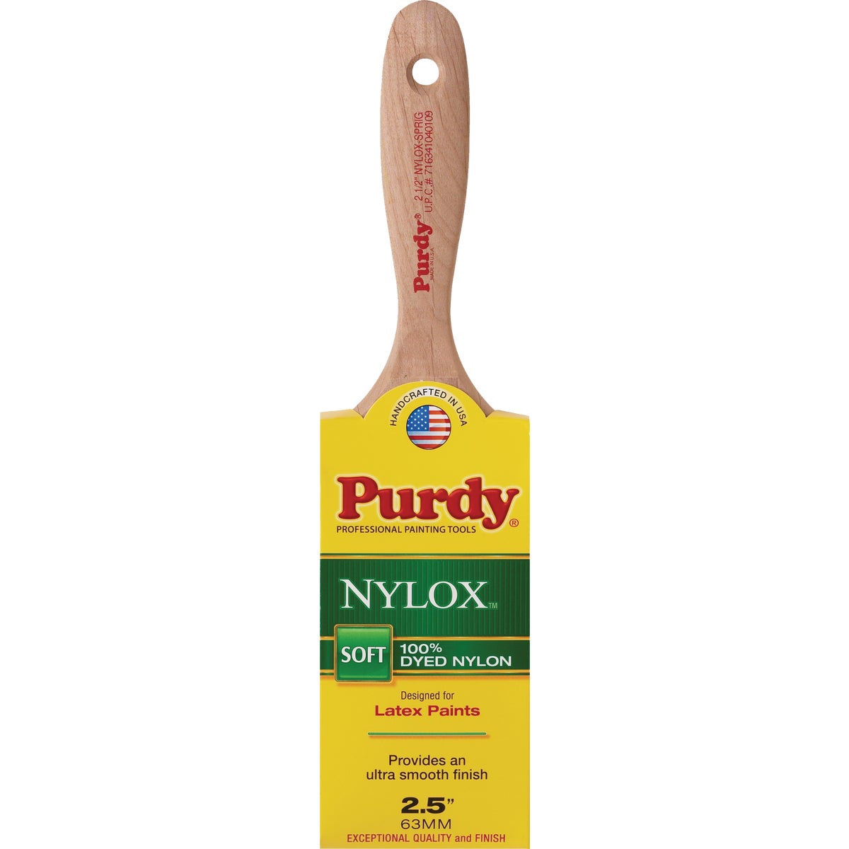 Purdy Nylox Sprig 2-1/2 In. Flat Trim Soft Paint Brush