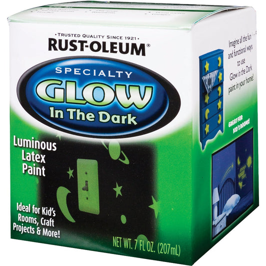 Rust-Oleum 7 Oz. Glow-In-The-Dark Luminous Latex Paint