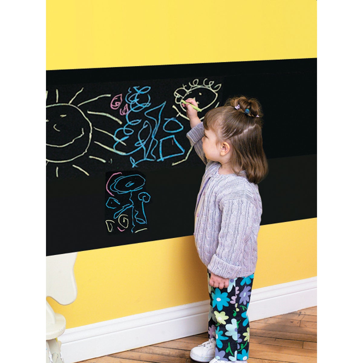 Rust-Oleum Black Quart Flat Chalk Board Paint