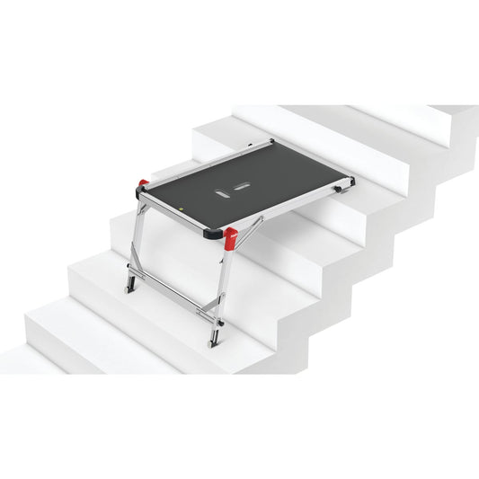 Hailo 330 Lb. Capacity Aluminum Frame Stair Work Platform