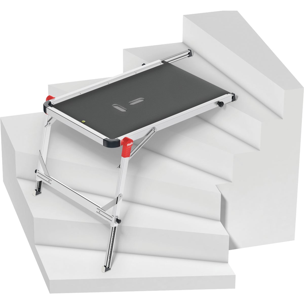 Hailo 330 Lb. Capacity Aluminum Frame Stair Work Platform