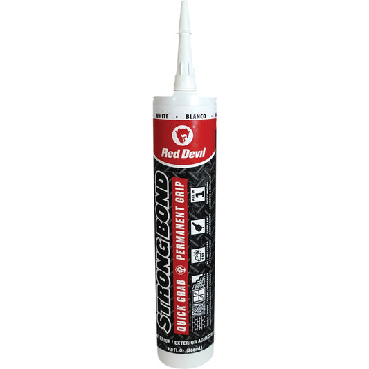 Red Devil Strong Bond 9 Oz. Polymer Sealant, White