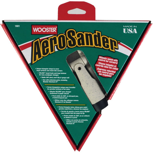 Wooster AeroSander 9-1/2 In. Triangular Sander