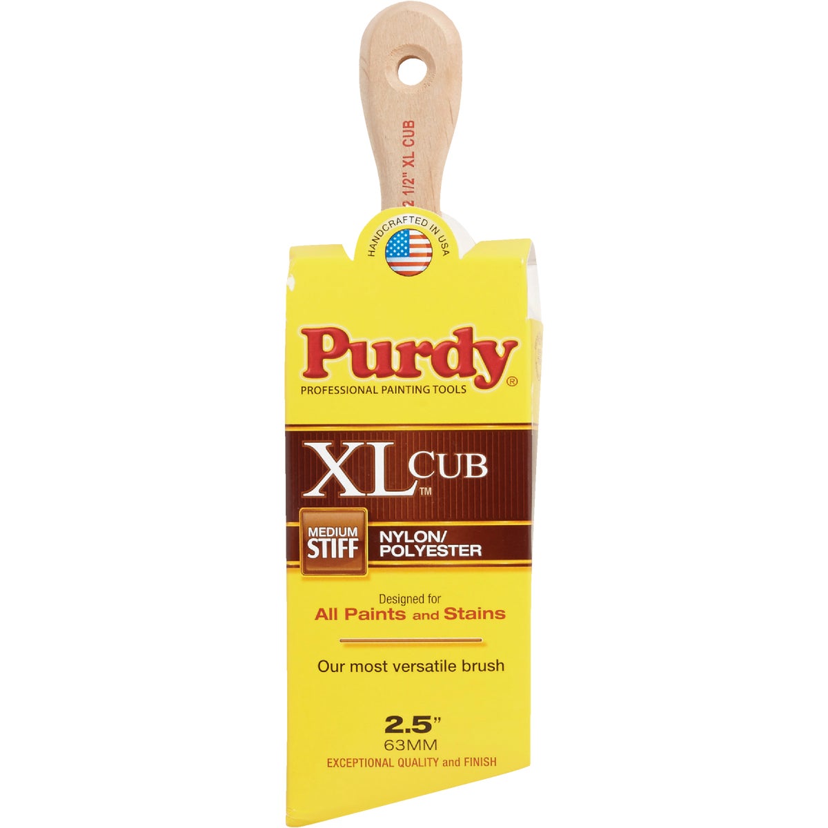 Purdy XL Cub 2-1/2 In. Short Angle Short Handle Paint Brush