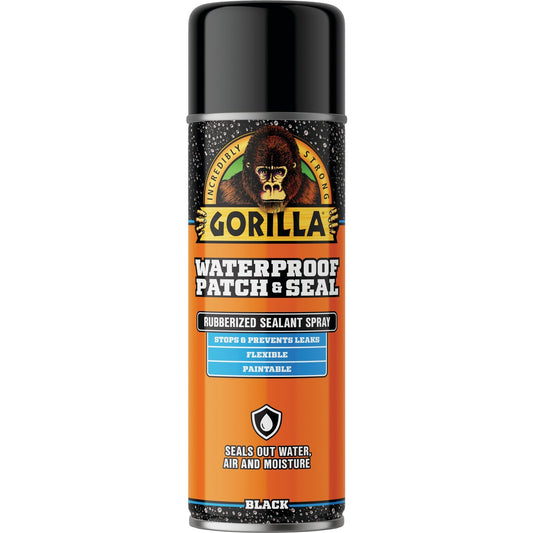 Gorilla 16 Oz. Black Waterproof Patch & Seal Spray