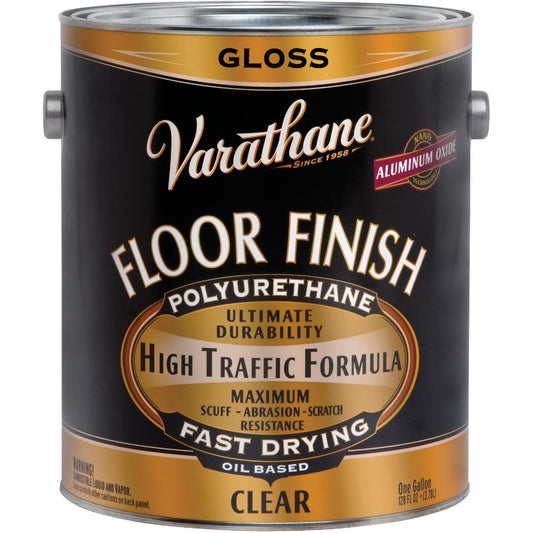 Varathane Premium Oil-Based Clear Gloss Floor Finish, Gallon