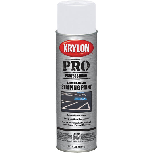 Krylon Highway White 18 Oz. Professional Striping Paint