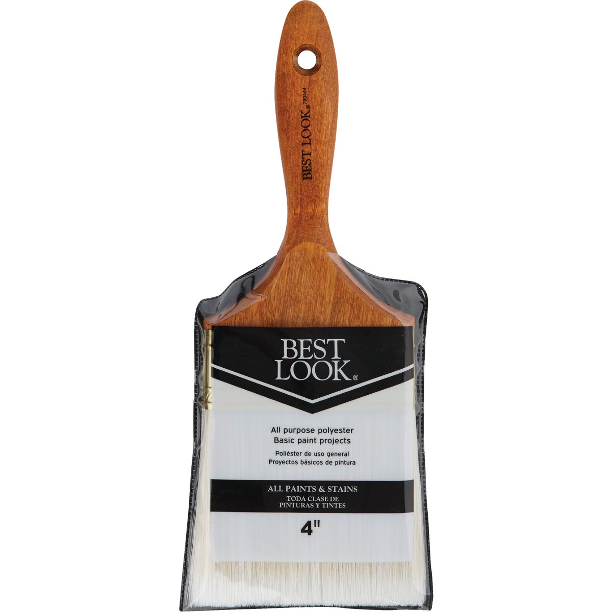 Best Look General Purpose 4 In. Flat Polyester Paint Brush