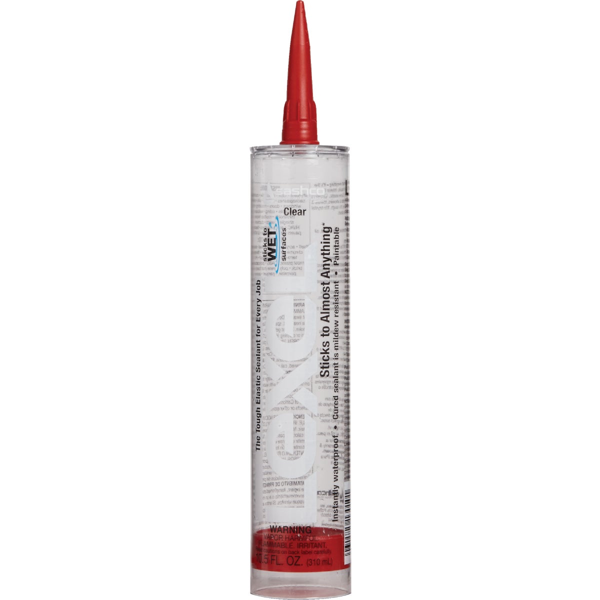 Sashco Lexel 10.5 Oz. Caulk Polymer Sealant, Clear