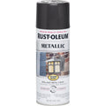 Rust-Oleum Stops Rust 11 Oz. Metallic Satin Spray Paint, Black Night