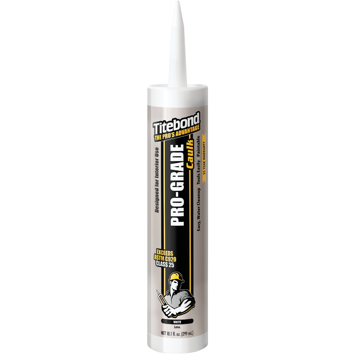 Titebond 10.1 Oz. White Pro-Grade Caulk