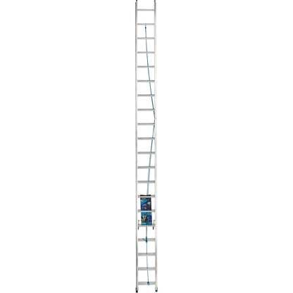 Werner 40 Ft. Aluminum Extension Ladder with 250 Lb. Load Capacity Type I Duty Rating
