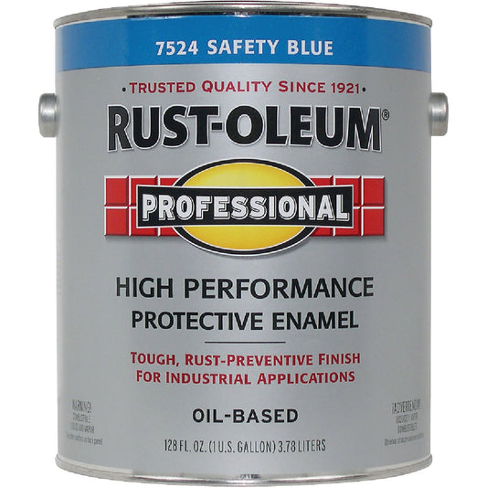 Rust-Oleum Professional Industrial Enamel, Safety Blue, 1 Gal.