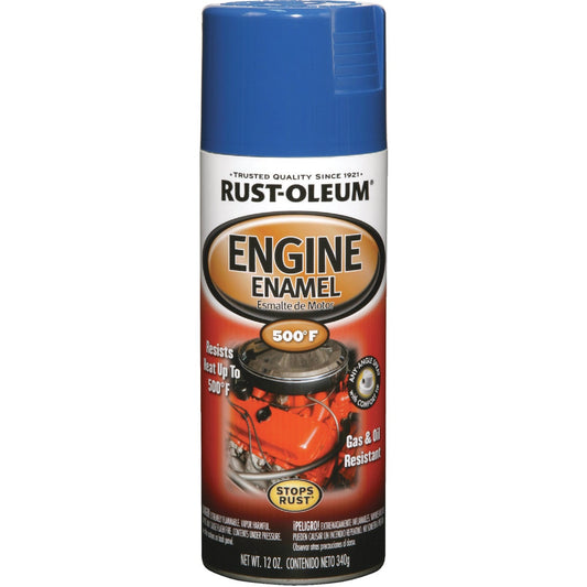 Rust-Oleum Stops Rust 12 Oz. Gloss Ford Blue Engine Enamel Spray Paint