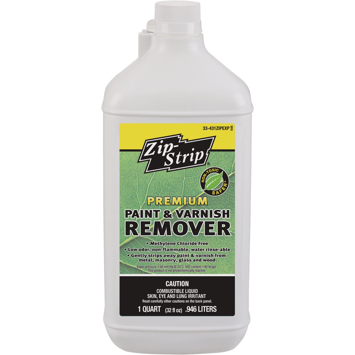 Zip-Strip Quart Premium Methylene Chloride Free Paint & Varnish Remover