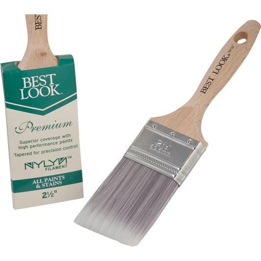 Best Look Premium 2.5 In. Flat Nylyn Paint Brush