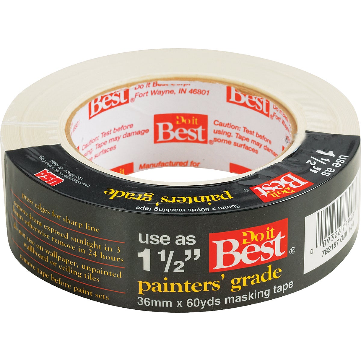 Do it Best 1.41 In. x 60 Yd. Painters Grade Masking Tape