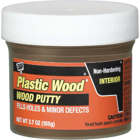 DAP Plastic Wood 3.7 Oz. Light Walnut Wood Putty