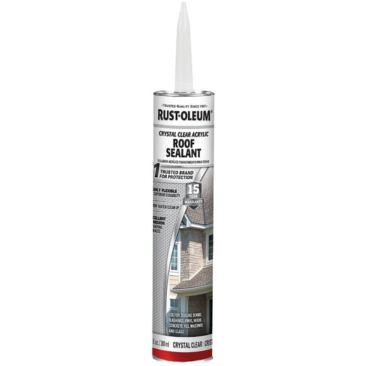 Rust-Oleum 10.1 Oz. Clear Acrylic Roof Sealant