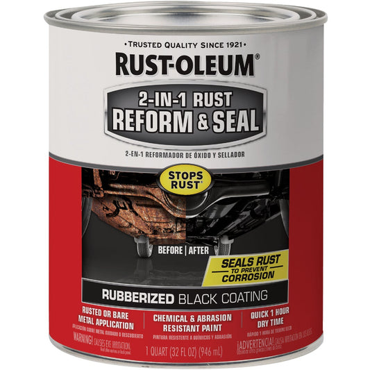 Rust-Oleum 1 Quart Liquid 2-In-1 Reform & Seal Rubberized Auto Undercoat