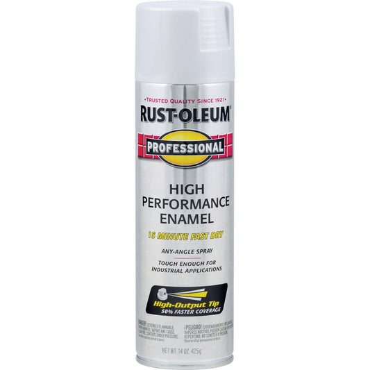 Rust-Oleum Professional Fast Dry 14 Oz. Gloss High Performance Enamel Spray Paint, Aluminum