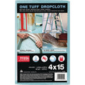 Trimaco One Tuff Cloth 4 Ft. x 15 Ft. Heavy-Duty Drop Cloth