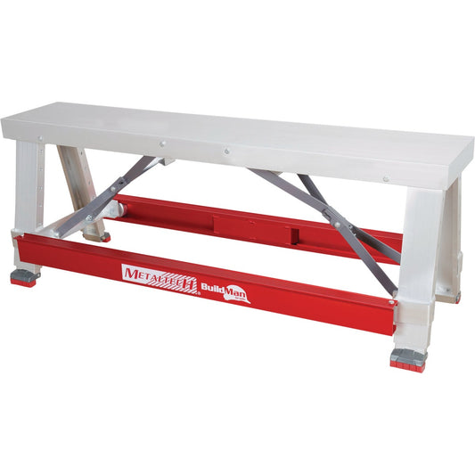 BuildMan Grade 18 In. X 30 In. Aluminum Drywall Workbench