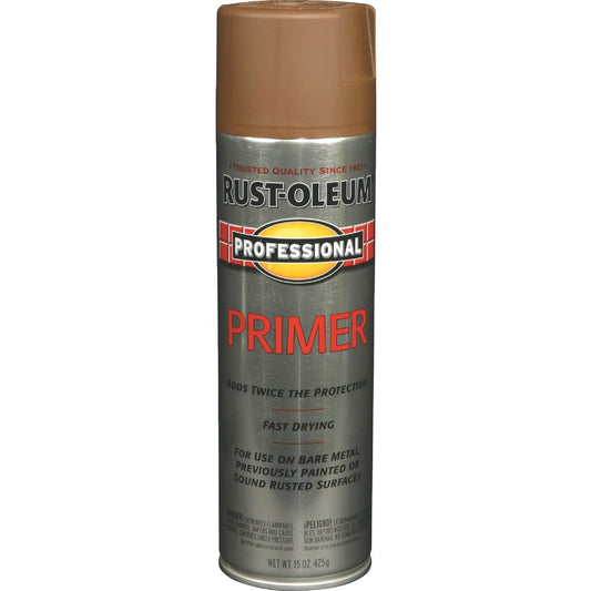 Rust-Oleum Professional Red Oxide 15 Oz. All-Purpose Spray Paint Primer