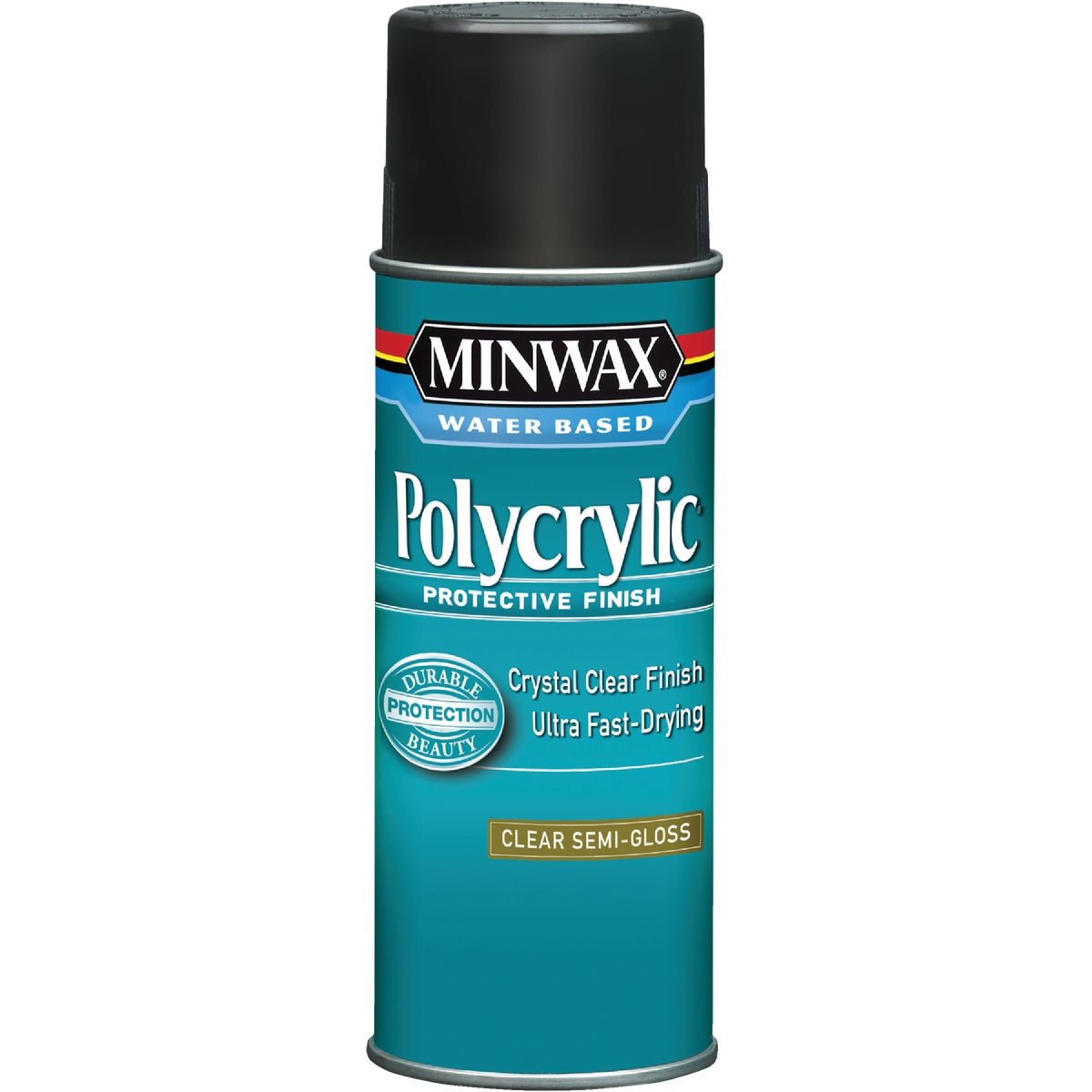 Minwax Semi-Gloss Polycrylic Spray Protective Finish Spray Varnish, 11.5 Oz.