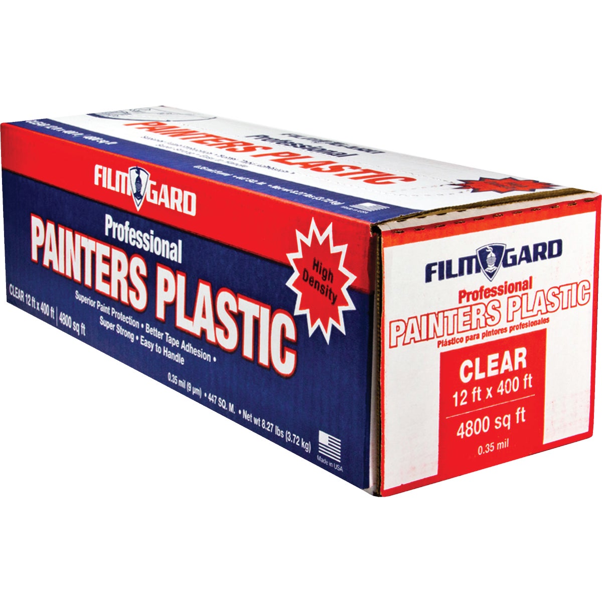 Film Gard 12 Ft. x 400 Ft. .35 mil High-Density Painter's Plastic Drop Cloth