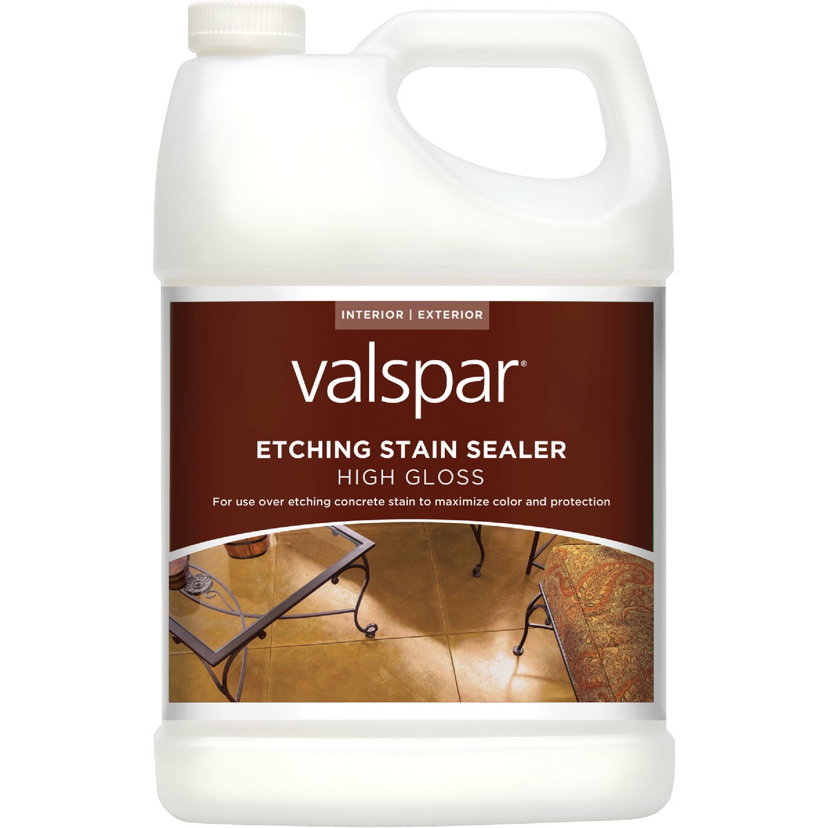 Valspar Clear Concrete Etching Stain Sealer, 1 Gal.