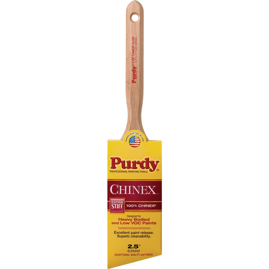 Purdy Chinex Glide 2-1/2 In. Angular Trim Extra Stiff Paint Brush